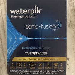 waterpik flossingtoothbrush sonic-fusion