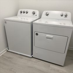 washer and dryer