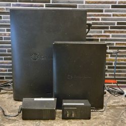 TWO (2) CENTURYLINK WIRELESS WIFI MODEM ROUTERS C2100T DUAL BAND AND C1100T TECHNICOLOR 8211.n