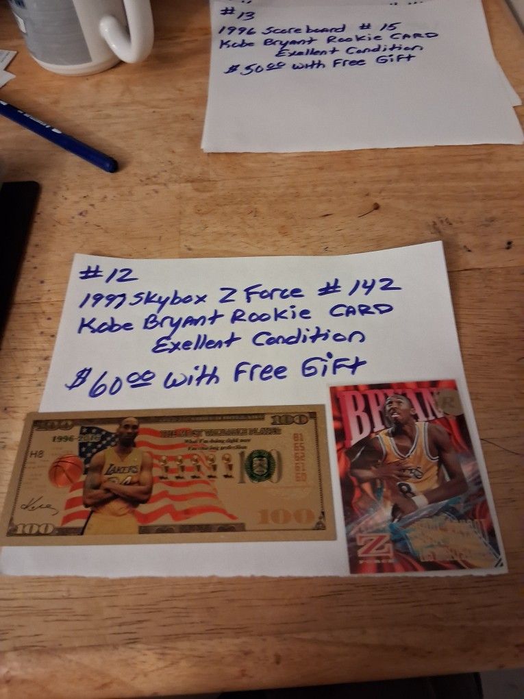 Kobe Bryant Rookie Card