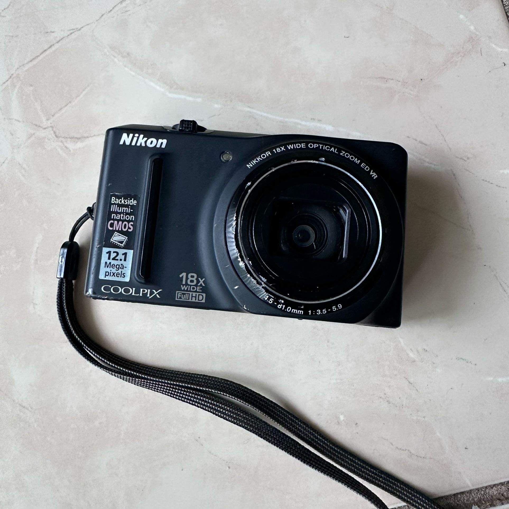 Nikon Coolpix S9100 Camera