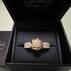 Enchanted Disney Belle Engagement Ring