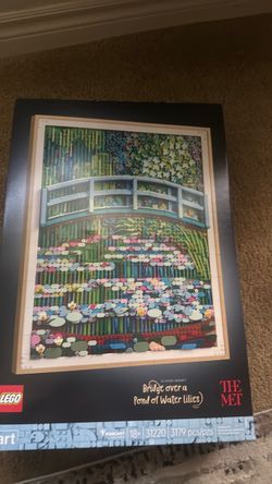 Lego Claude Monet – Bridge over a Pond of Water Lilies