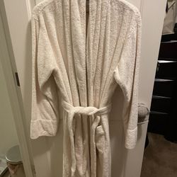 Pottery Barn Organic Turkish Cotton Long Bathrobe Yellow