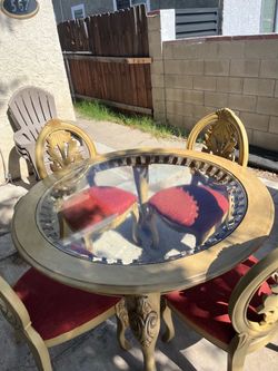 Dining table 4 chairs