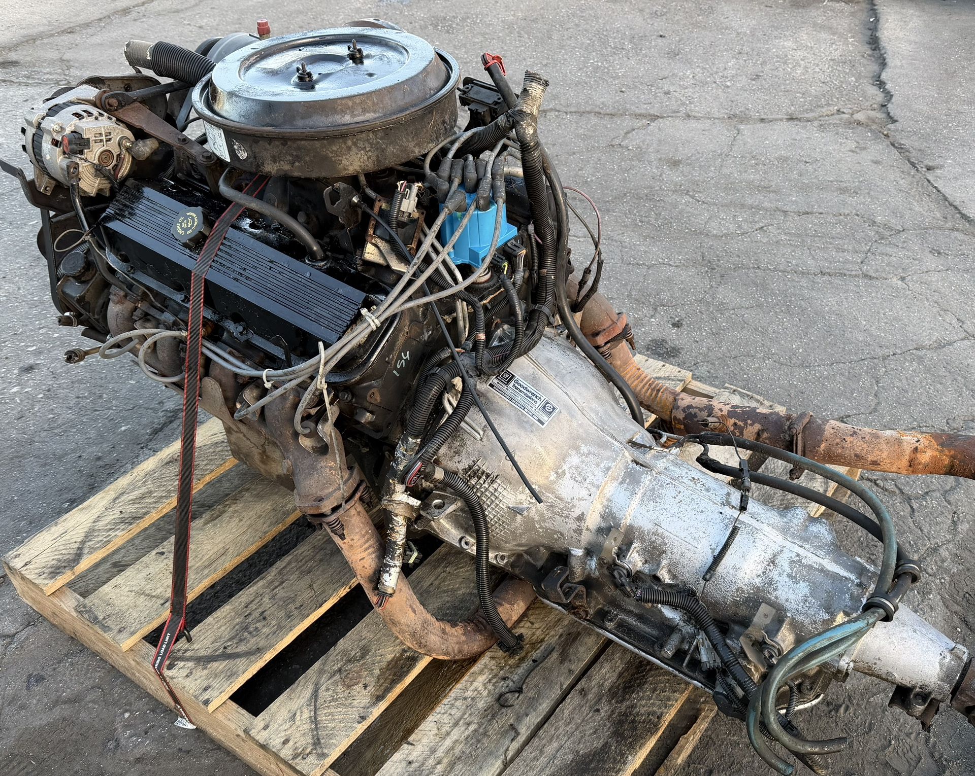 454 Big Block Chevy 4 Bolt Main 4l80e TBI