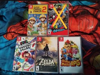 Nintendo switch games, $45 each