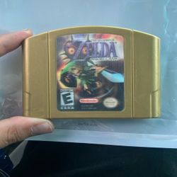 Legend Of Zelda Majora’s Mask Holographic Label Collectors Edition 