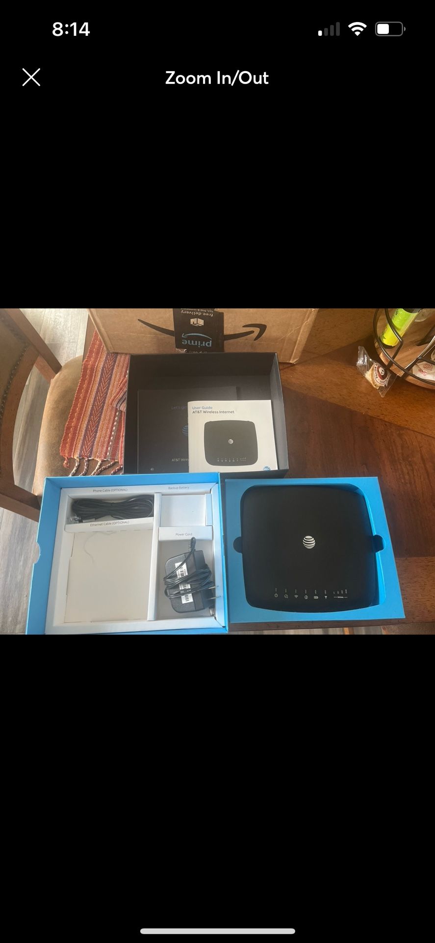 AT&T Netcomm Wireless Internet Router IFWA 40 Mobile 4g LTE Wi-Fi Hotspot