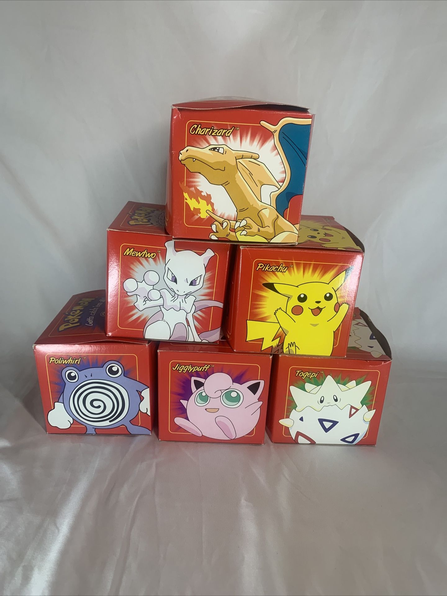 Pokemon Burger King Gold Cards. Complete Set With Boxes