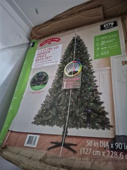7.5ft Norwich tree 8 light function
