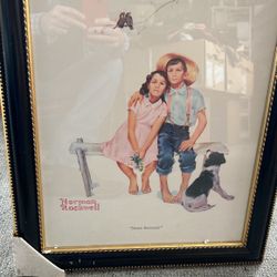 Norman Rockwell Print - Sweet Serenade