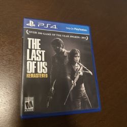 The Last Of Us Remastered PS4