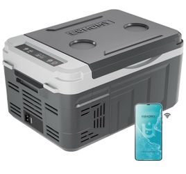 EUHOMY 12 Volt Refrigerator, 11 Quart (10L) Compressor Electric Cooler