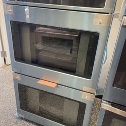 GE Cafe 30” Double Wall Oven (built In) Stainless Steel.  Also Available In Black Stainless 