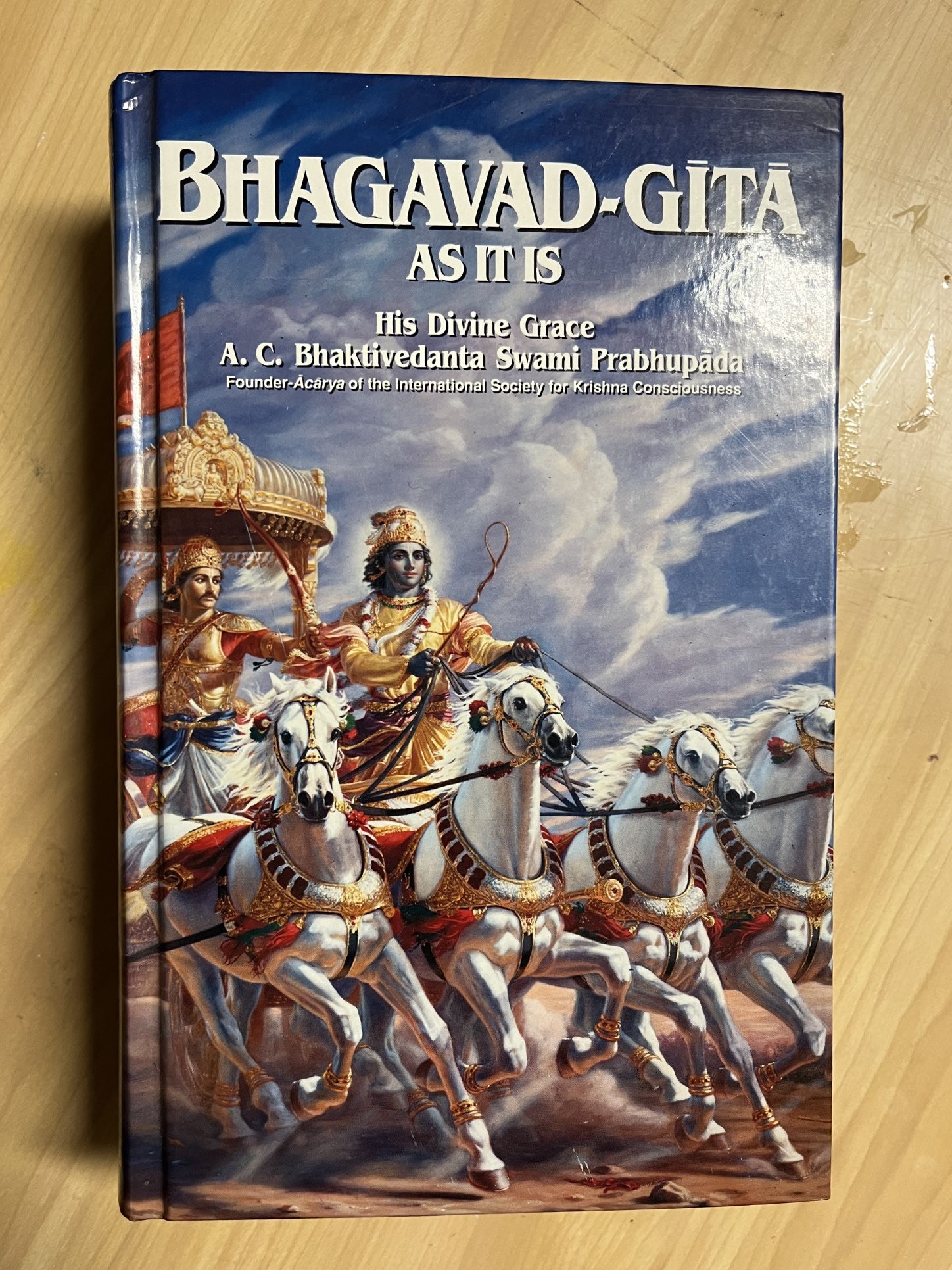 Hardcover Book: Bhagavad Gita As It Is