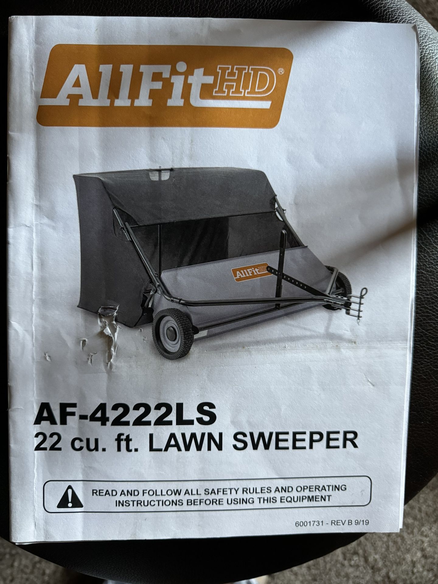Lawn sweeper