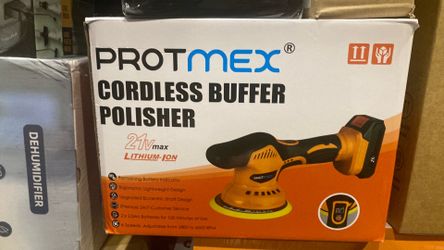 Cordless buffer polisher