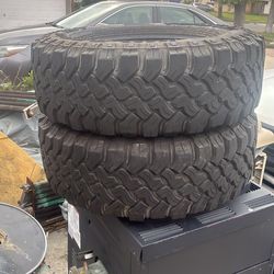 Falken MT01 mud terrain tires LT 265/75/16r