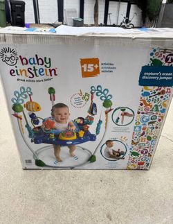 Baby Einstein Neptune's Ocean Discovery Activity Jumper, Ages 6 months +