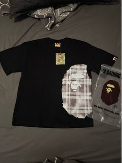White checker Bape medium