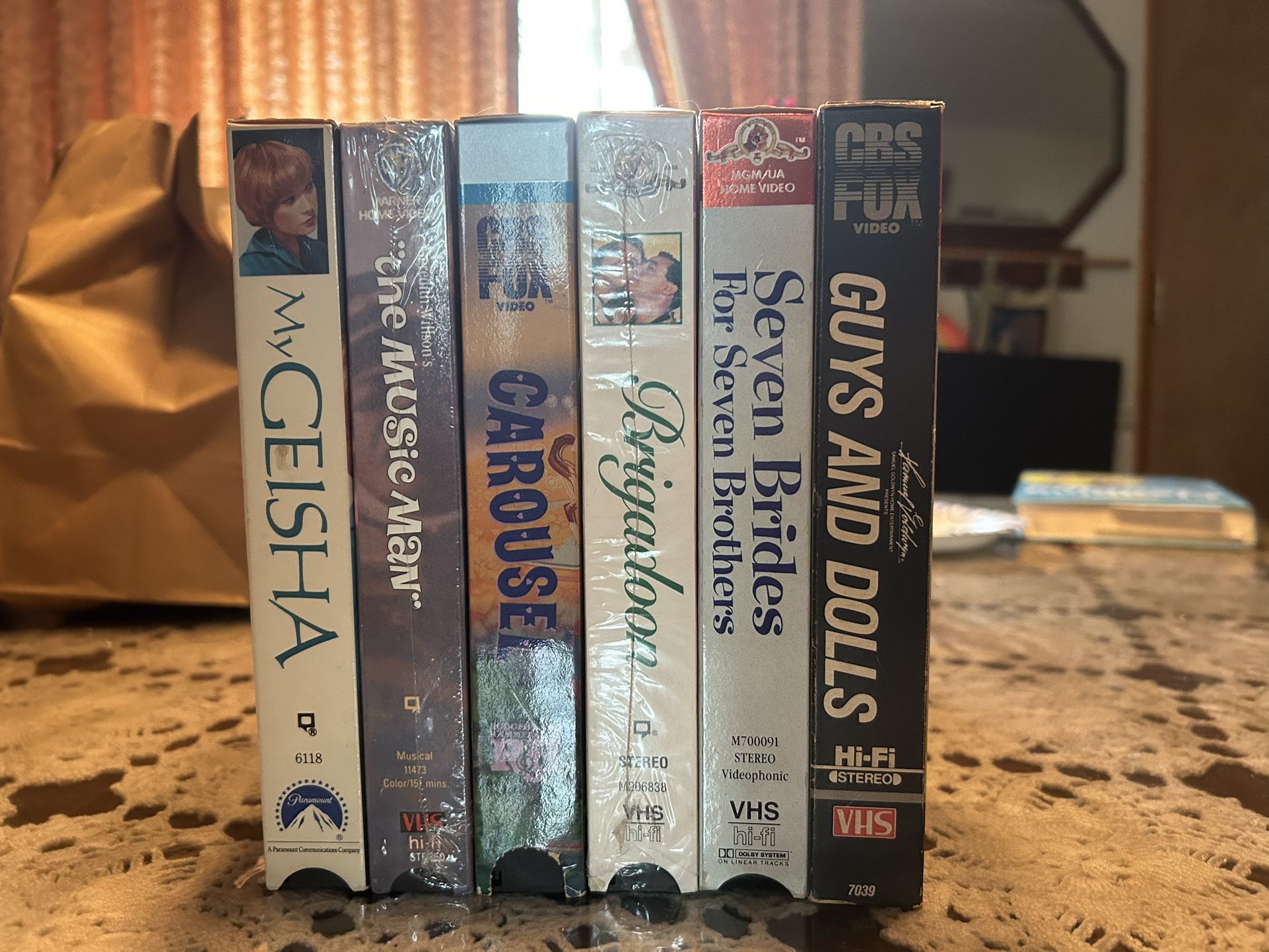 Classic Musical VHS Collection
