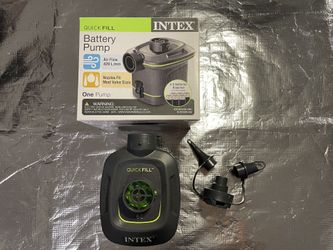 INTEX BATTERY PUMP