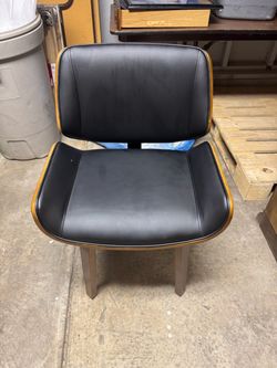 Faux Leather Swivel Chair
