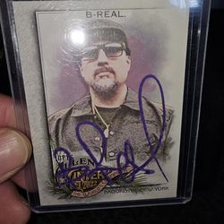 B Real Of Cypress Hill Autograph Card