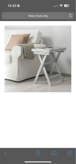 IKEA maryad table and serving tray