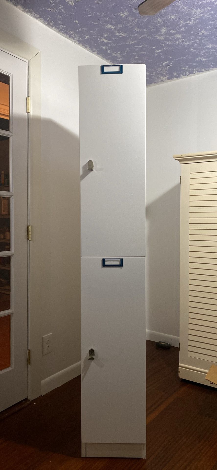 Kids Double Locker White