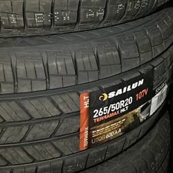 265/50/20 New Set Of Tires 