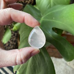 Light Rose Quartz Teardrop 