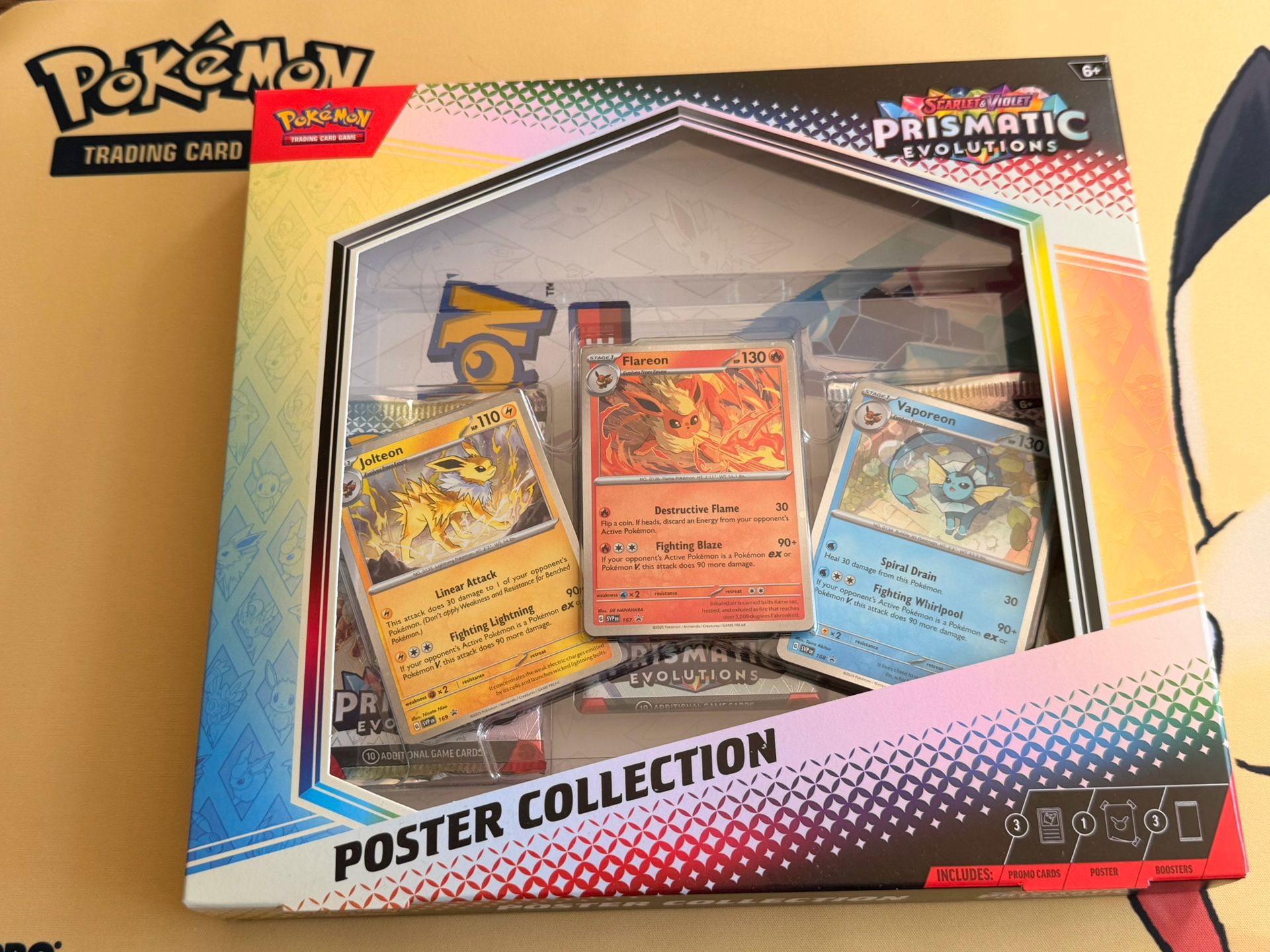 Pokemon TCG: Scarlet & Violet Prismatic Evolutions Poster Collection