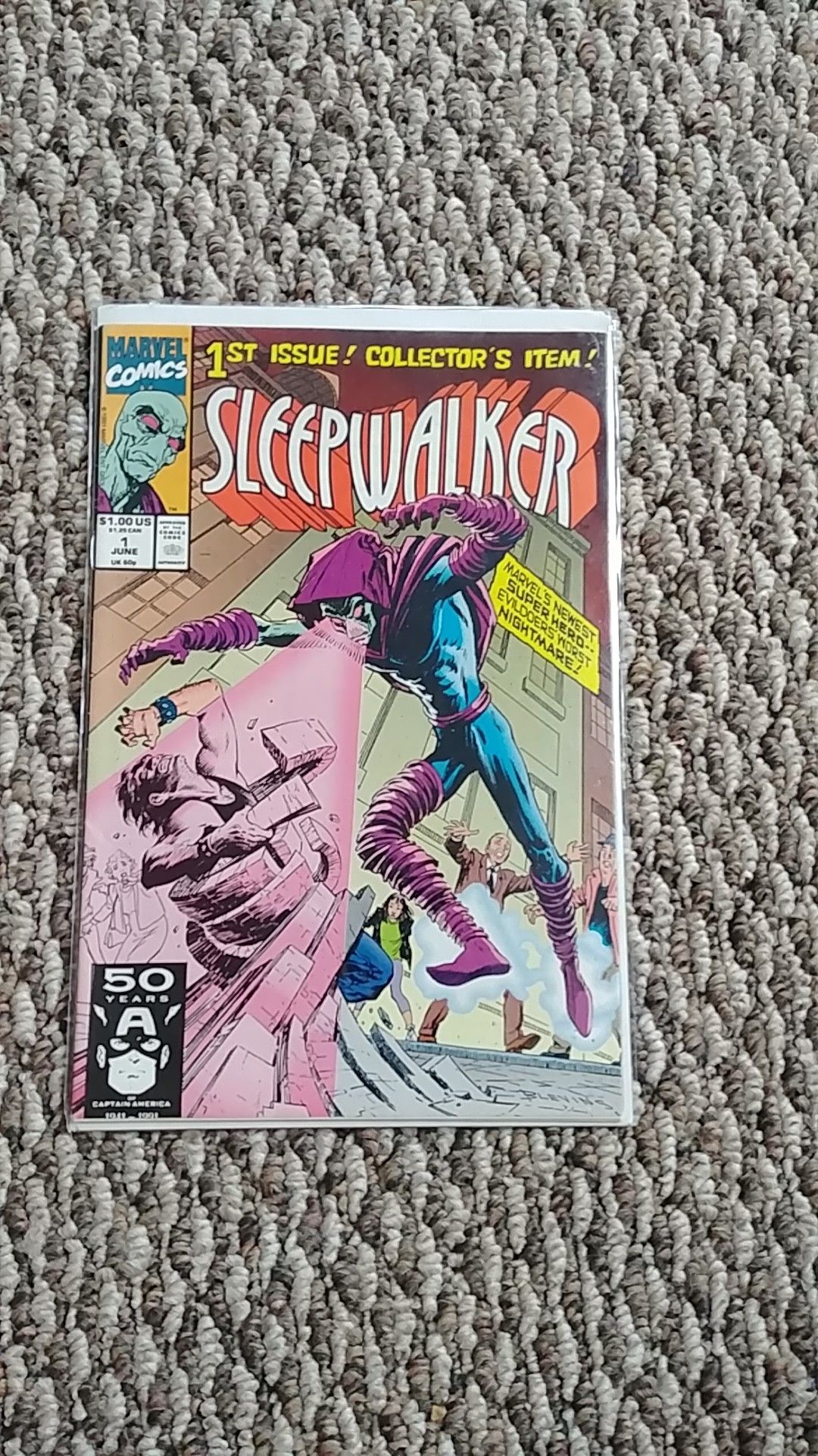 Sleepwalker Marvel Comic 1st Issue