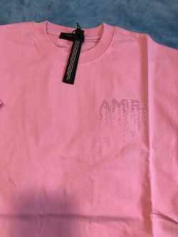 Pink Amiri tee.  S,m,l,xl.   🔥🔥🔥