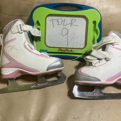 Figure Ice Skates Toddler Size 9 RIEDELL 
