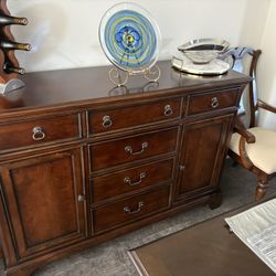 Solid Wood Dining Buffet / Sideboard
