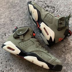 Air Jordan 6 Retro (GS) “Travis Scott” Size 6.5y Youth Brand New With Nike Receipt