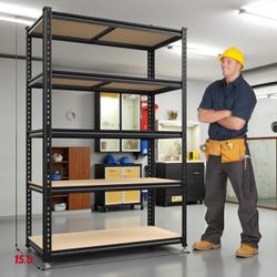 New inbox heave Duty shelving (72in H 11.5 in D 35 inch W )