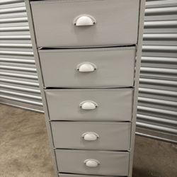 6-Drawer Storage Dresser – Light Gray, Great  Condition
