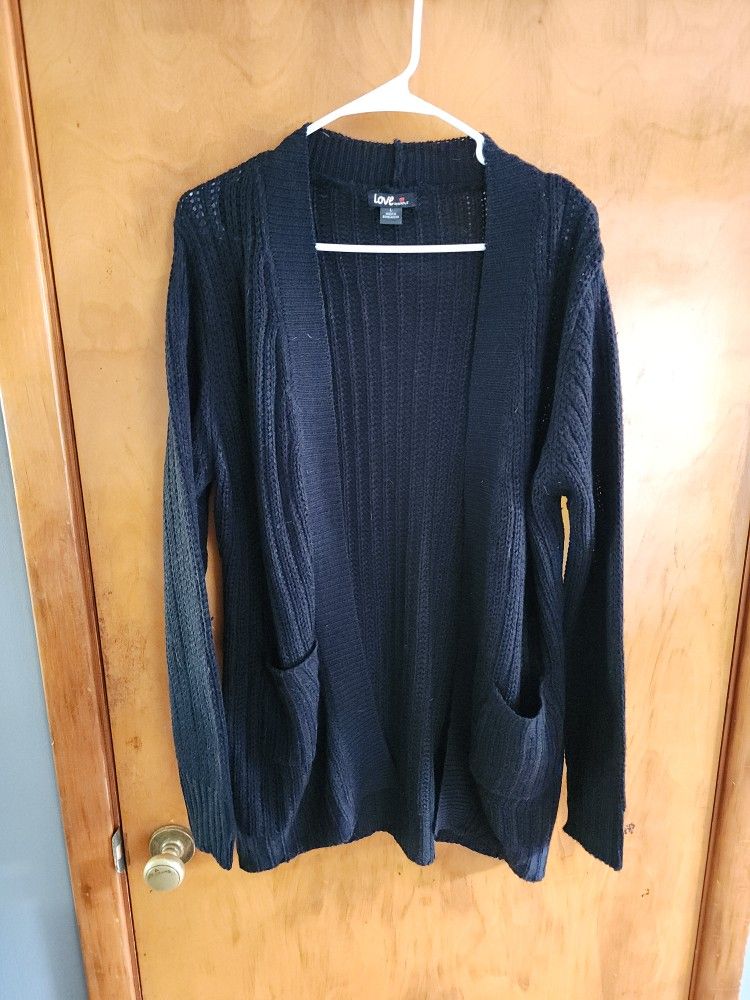 Sweater Cardigan Women's L