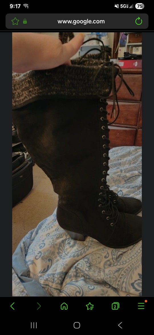 Torrid Size 11 Knee High Boots