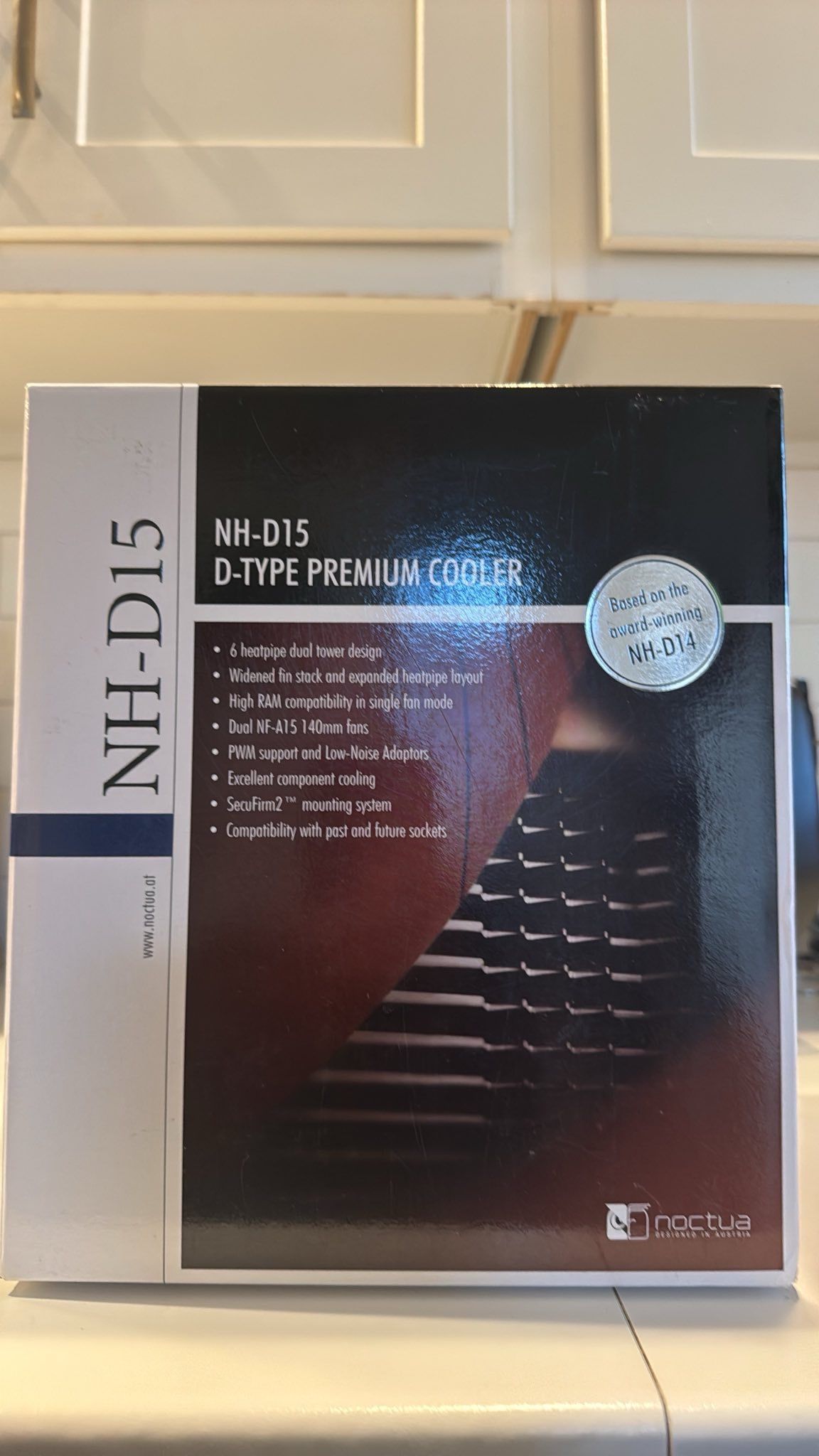 Noctua NH-D15 D-Type Premium Cooler (140mm Dual Fans)