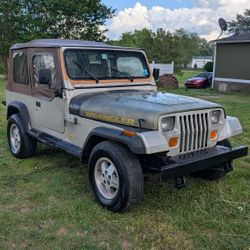 1995 Jeep Wrangler, Rio Grande Edition, Clean Title