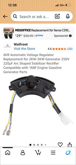 AVR Automatic Voltage Regulator for Generator