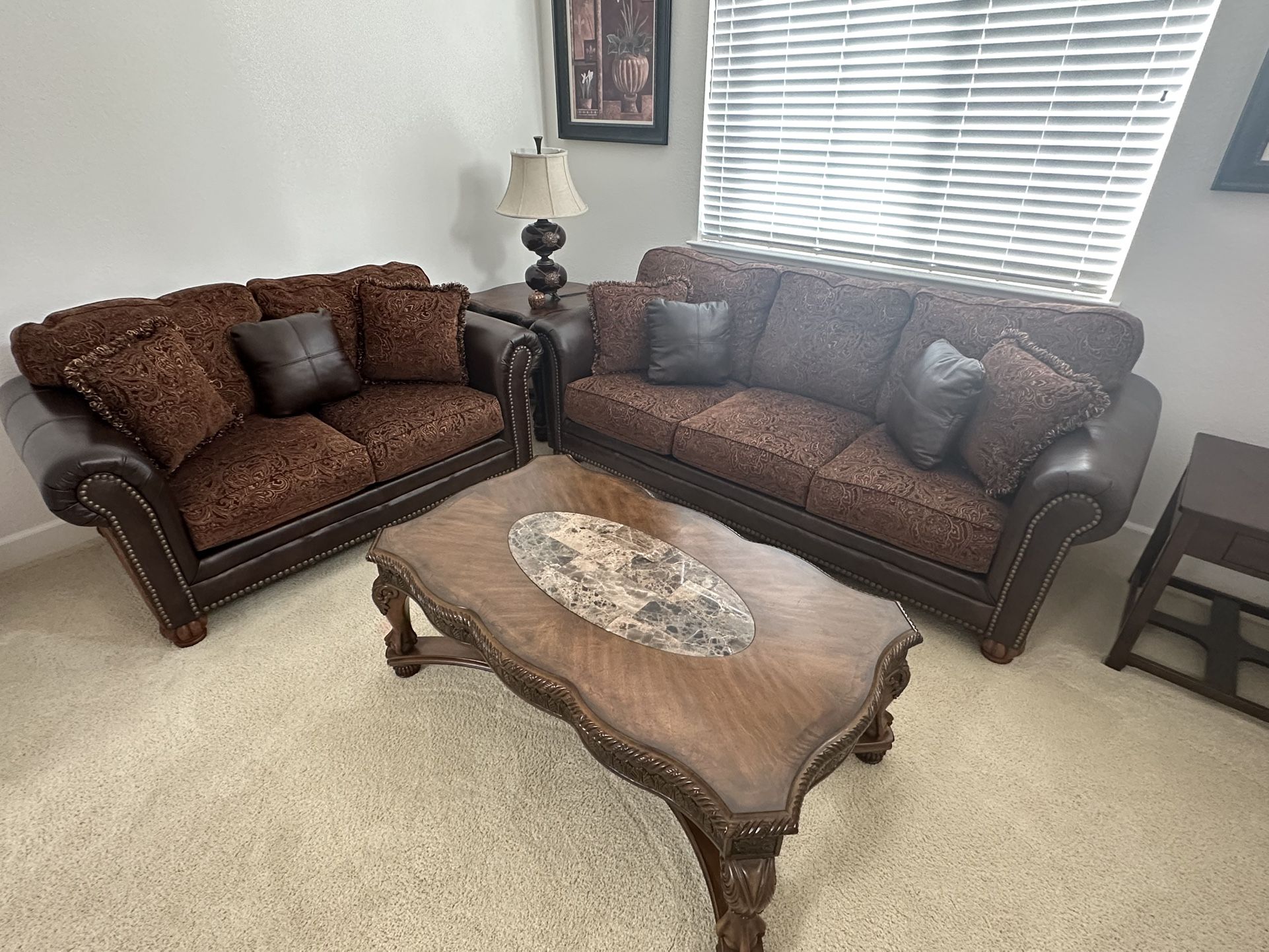 2 Piece Sofa Set