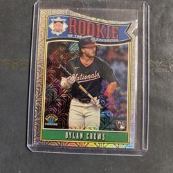 Topps Dylan Crews Die Cut Rookie Baseball Card