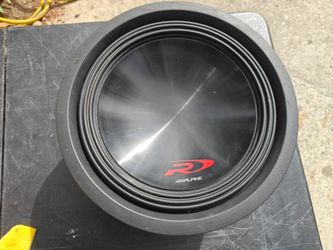 Alpine Type R 12" subwoofer