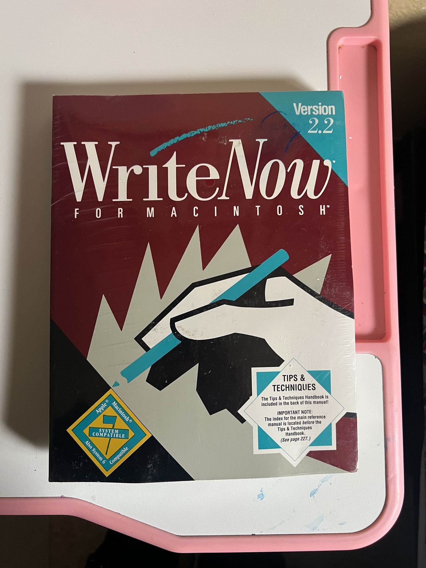 Vintage Write Now Word Processor Version 2.2 For Macintosh